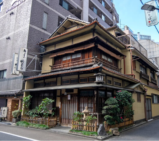 いせ源周辺の景観